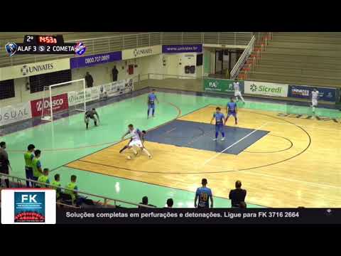 Ações entre ALAF x COMETA pelo Gauchão de futsal série A 2021