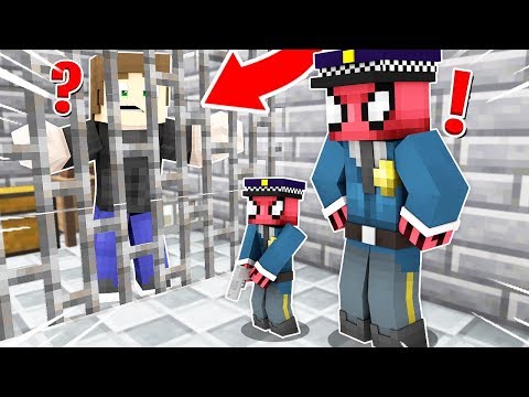 FAKİR POLİS OLUP ARKADAŞINI HAPSE ATTI! 😱 - Minecraft