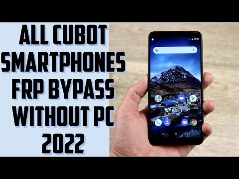 Cubot frp bypass 2022 without pc || cubot google account unlock