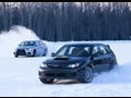 Ice Bowl EVO Vs STI Snow Challenge