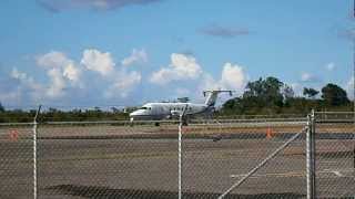 preview picture of video 'Beechcraft 1900D YV2861 de PDVSA Taxeo y Despegue Aeropuerto de San Tomé Anzoátegui Venezuela'