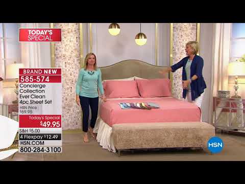 HSN | Concierge Collection Bedding 03.05.2018 - 01 AM