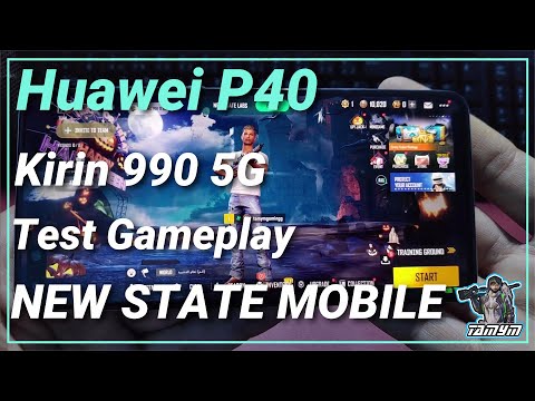 Huawei P40 Test Game NEW STATE MOBILE Best Graphics Settings Max