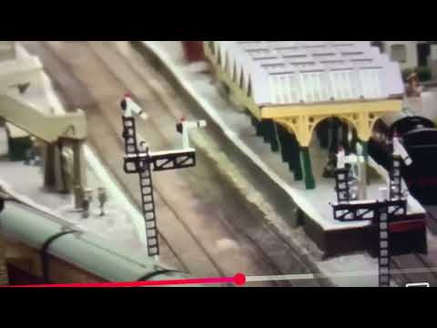 Calne Model Railway Show - with flying Hurricane and moving road traffic