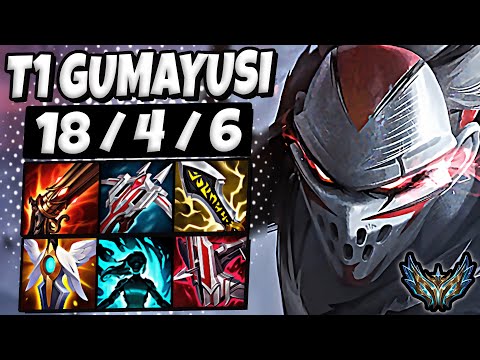 T1 Gumayusi Draven vs Aphelios [ ADC ] Korea Challenger Patch 13.6 ✅