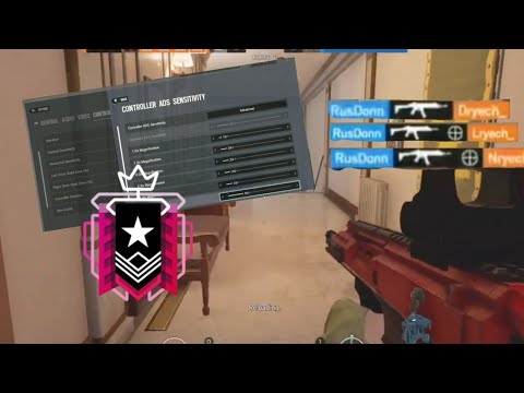 Ebyte's Settings Has NO Recoil | *BEST* Champion Sensitivity Console - Neon Dawn R6 Console Gameplay