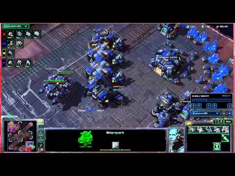 starcraft 2 how to quick THOR DROP