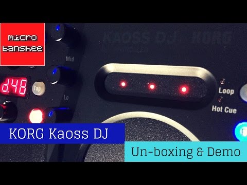 Korg Kaoss DJ - Un-boxing & Demo - Korg Volca FM, Korg Volca Sample