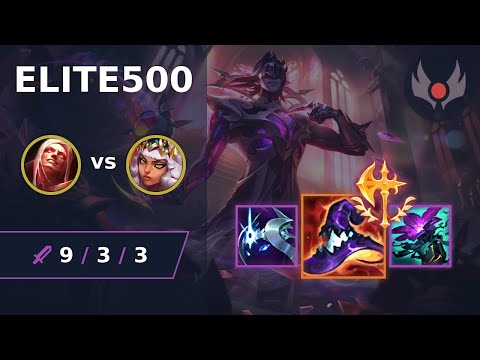 [ elite500 ] Vladimir MID vs Qiyana | EUW GRANDMASTER | LOL Season 2024