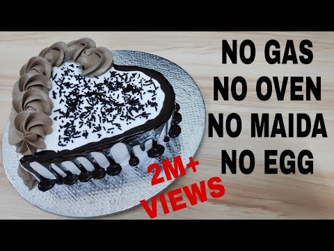 10 Minute Cake Recipe | बिना गैस, अवन, अंडा, मैदा, के बनाए नए साल केक Video