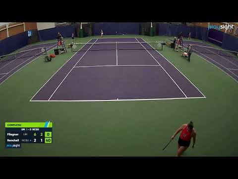 Julia Fliegner v Abigail Rencheli - UM v NCSU - 11.2.24