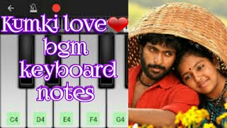 Kumki love ❤ bgm | Vikram Prabhu | D.Imman | Kumki | Keyboard notes | Wifi Musicz