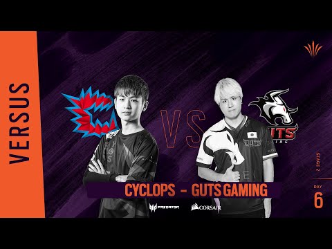 Cyclops vs GUTS Gaming // Rainbow Six APAC North Division 2020 - Stage 2 - Playday #6