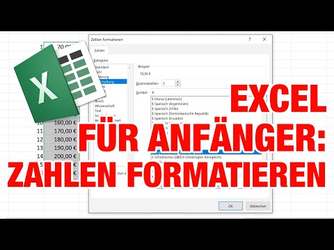 Excel Basics Part 3: Formatting Numbers - TUTORIAL for Beginners