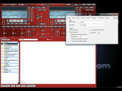 DJ Software, Dex Options And Setup
