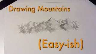 How to Draw Mountains: Easy-ish Step-by-Step