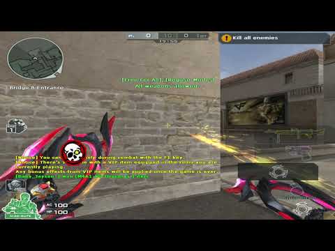 CROSSFIRE PHILIPPINES M240B TESLA GOLD GAMEPLAY