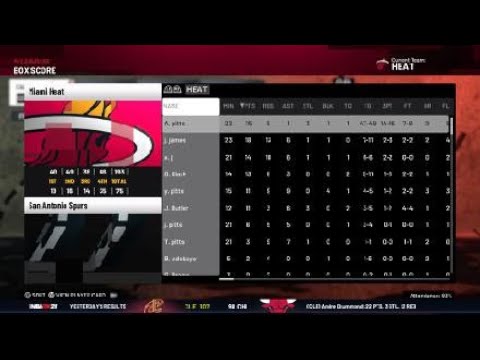 NBA 2K21 mycareer episode 42 jr james 18 points and j 14 points yo pitts 11 points jr pitts 6 points