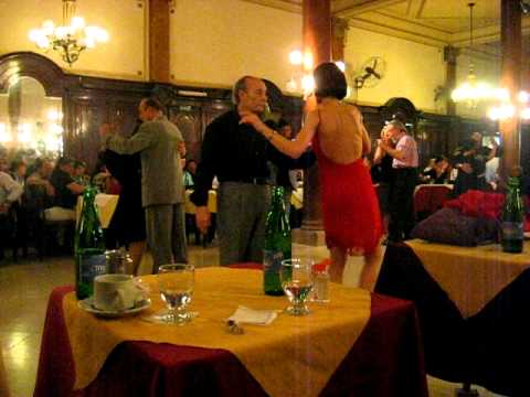 Julian and Alicia at Confitería Ideal