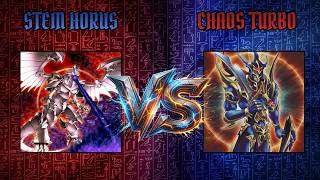 Slim(Stein Horus) vs OSV(Chaos Turbo) | Yugioh Goat Format | Dueling book
