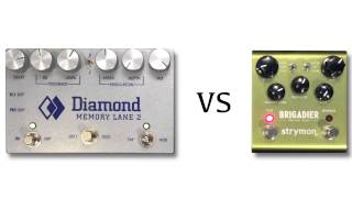 Video thumbnail for Diamond Memory Lane 2 vs Strymon Brigadier by shnobel