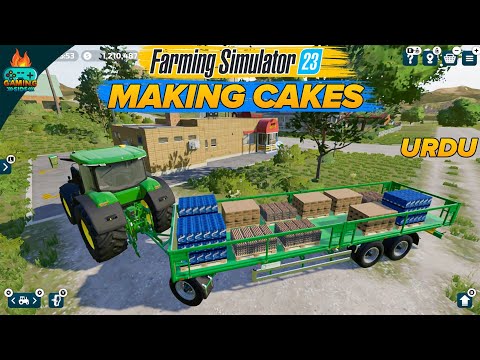 Making Cake🍰 in Bakery | Farming Simulator 23 Gameplay, fs23 urdu hindi