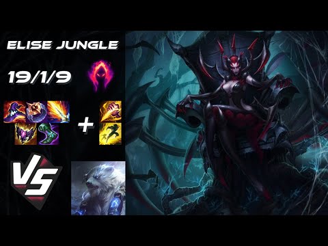 Elise Jungle vs Volibear - EU Grandmaster Patch 14.5.1