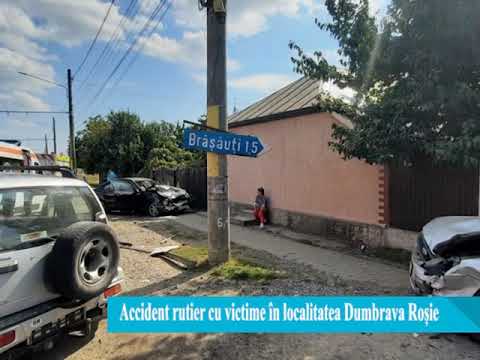 Accident rutier cu victime in localitatea Dumbrava Rosie