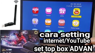 Download lagu cara menyambungkan internet keSTB Advan digipro//set top box Advan digipro mp3