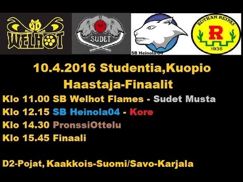 10.4.2016 Studentia, Kuopio. Haastaja - Finaalit