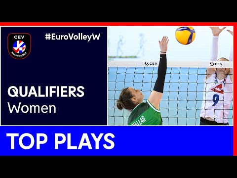 Top 5 Plays | Pool E - #EuroVolleyW Qualifiers