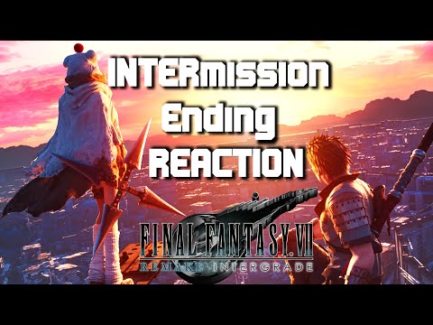Episode INTERmission DLC Ending REACTION - Final Fantasy 7 Remake Intergrade