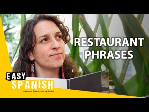 Useful Spanish Phrases for Restaurants | Super Easy Spanish 60