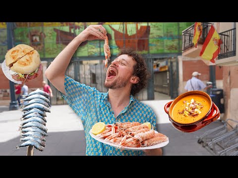This city has the best street food in Spain | MALAGA 🇪🇸