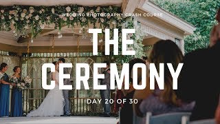 Photographing Wedding Ceremonies
