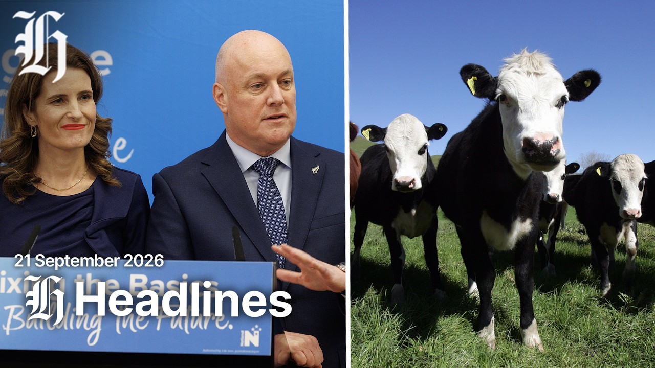 NZ Herald Afternoon Headlines | Monday, September 21, 2026