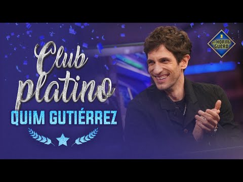 Quim Gutierrez ya es miembro del Club Platino - El Hormiguero