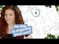 3 Easy Tips To Improve Your Drawings Warm Up Exercises For Artists