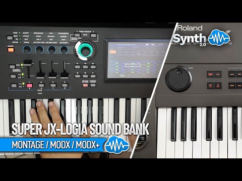 GPR026 - ( Bundle ) - Super JX-Logia + JD-Logia - Yamaha MONTAGE / M - Video Preview 1