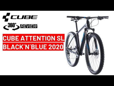 Cube ATTENTION SL black´n´blue 2020: 360 Bike review