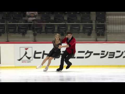 ISU 2014 Jr Grand Prix Tallinn Free Dance Holly MOORE / Daniel KLABER USA