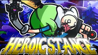 Cover art for FNF COVER: HEROIC STANCE But Finn, Fionna and Cake sings it