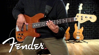 Video thumbnail for Fender Deluxe Active Jazz Bass Okoume Demo | Fender by Fender