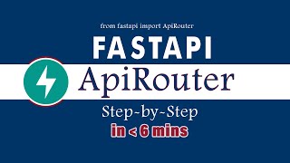 Download the video "How to Use FastAPI APIRouter –Clean & Scalable API Structure"