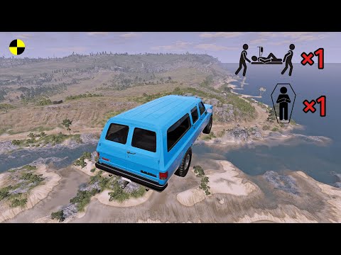 Realistic High-Speed Car Crashes in BeamNG.drive #75 | Ultra Detailed Crash Compilation