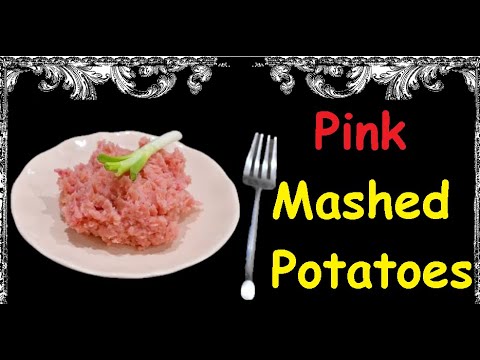 Pink Mashed Potatoes / Book of recipes / Bon Appetit
