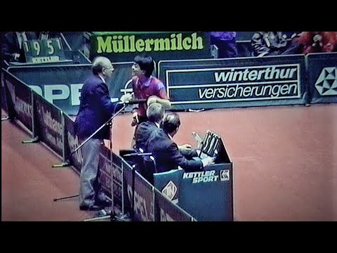 Table Tennis WC 1989 Dortmund Mens Team's Final SWE CHN