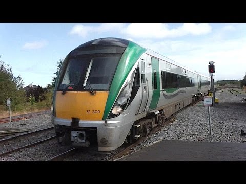 IE 22000 Class ICR Train number 22309 - Portarlington Station, Laois
