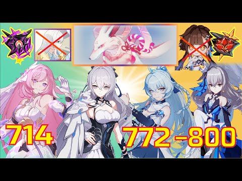 Nirvana & Red Lotus Hellmaru (HoHe) - (SW) - (HoR) Teams (D495)(D449) - [Honkai Impact 3]