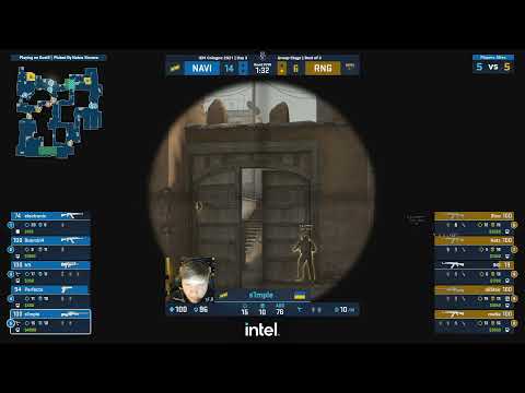 Insane S1mple ace | Navi vs Renegades |(IEM Cologne 2021)